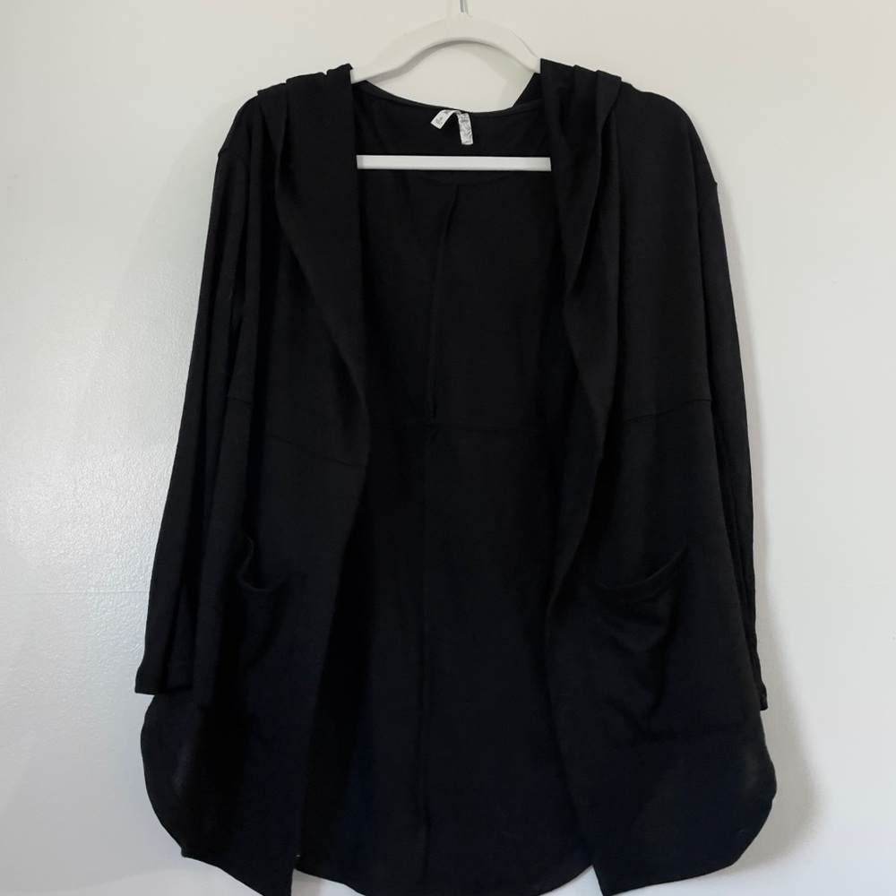 Muff Hood Cardigan